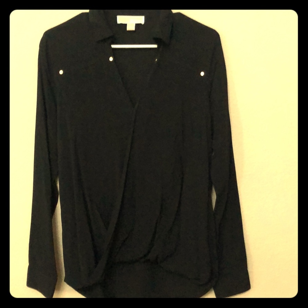 Michael Kors black blouse